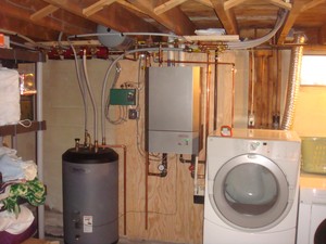 Completed Installation of Utica Boiler and Hot Water Heater - Photo 2